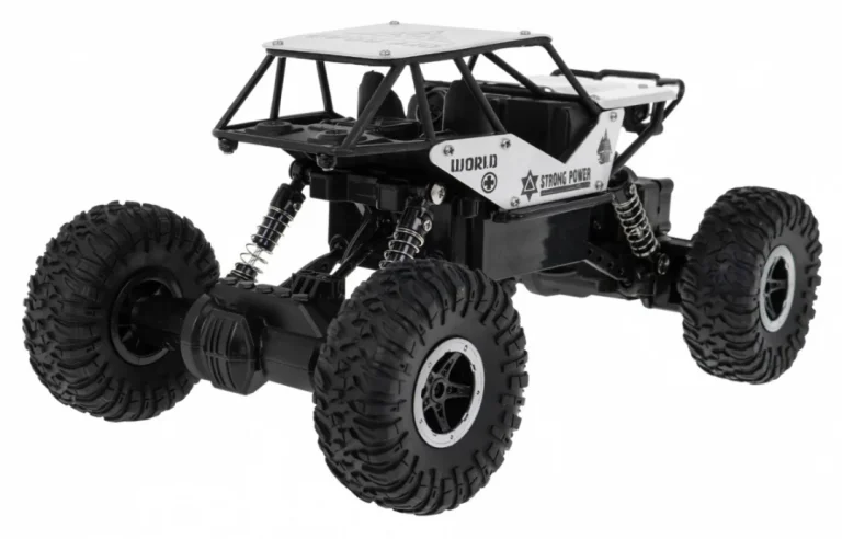 Crawler Monster Za Djecu 6, Model Na Daljinsko Upravljanje, Srebrni, 1:18, Ekstremna Vožnja 4
