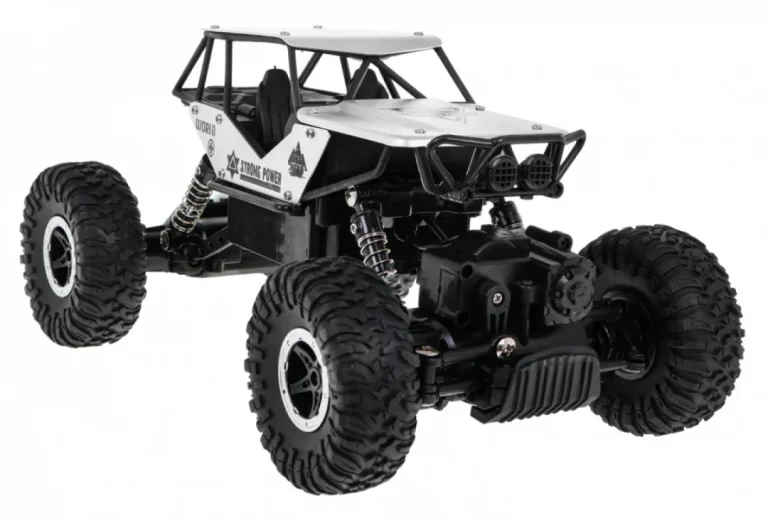 Crawler Monster Za Djecu 6, Model Na Daljinsko Upravljanje, Srebrni, 1:18, Ekstremna Vožnja 5