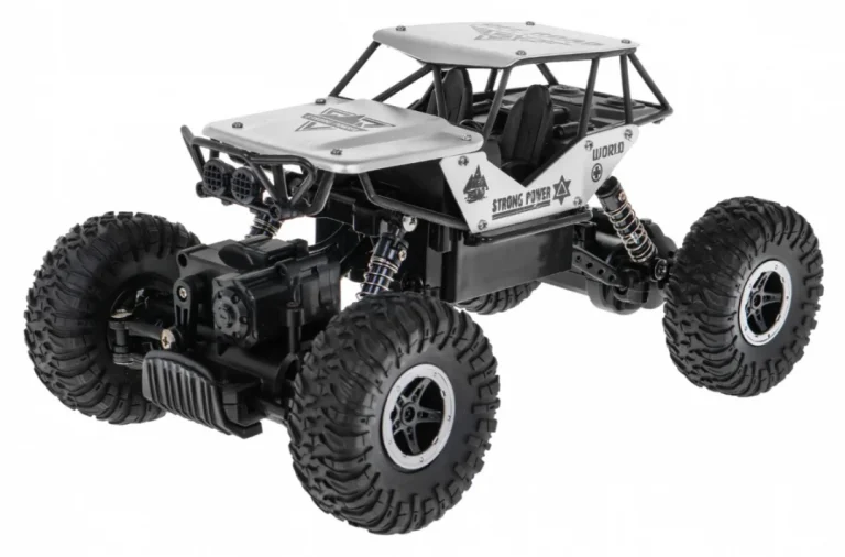Crawler Monster Za Djecu 6, Model Na Daljinsko Upravljanje, Srebrni, 1:18, Ekstremna Vožnja 6