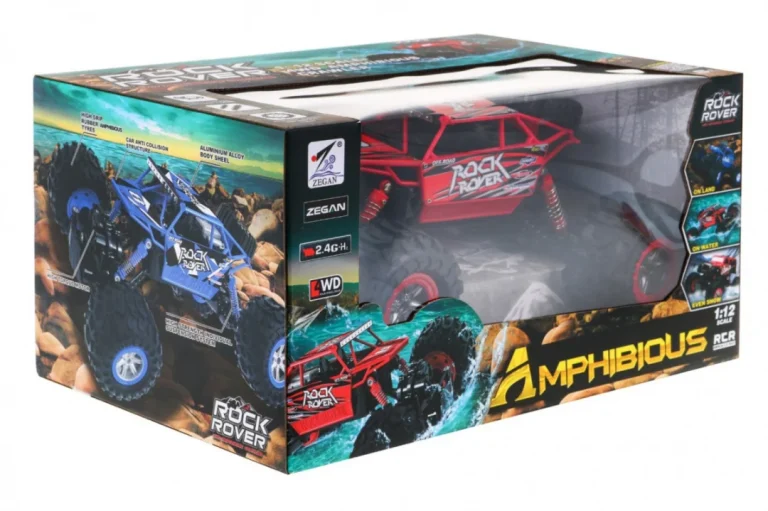 Crawler Rock Rover Amfibijski Automobil Za Djecu 8+ Model Na Daljinsko Upravljanje 1:12 S Pogonom 9