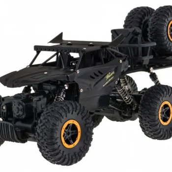 Crawler Rock Za Djecu 6+ Model Na Daljinsko Upravljanje 1:10 6x6 Pogon + Rezervni Kotači, Crna 3