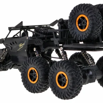 Crawler Rock Za Djecu 6+ Model Na Daljinsko Upravljanje 1:10 6x6 Pogon + Rezervni Kotači, Crna 4
