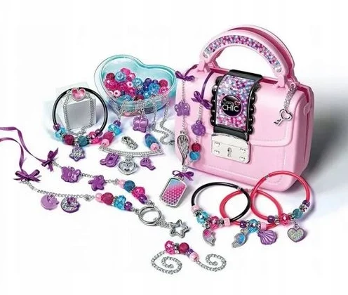 Crazy Chic Diy Set S Torbicom, Perlicama I Narukvicama Clementoni 17651 2