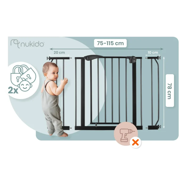 Crna Sigurnosna Barijera Nukido 718300 2