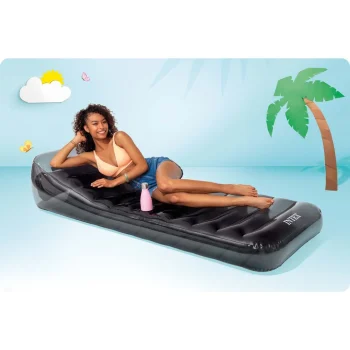 Crni Madrac Za Plivanje 211 × 99 Cm Intex 58723 3
