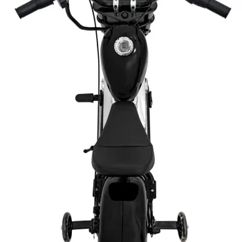 Crni Motocikl Chopper Warrior, Crna Motor Na Akumulator 10