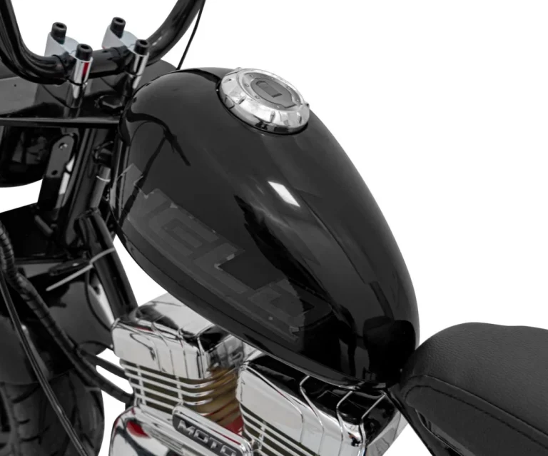 Crni Motocikl Chopper Warrior, Crna Motor Na Akumulator 11