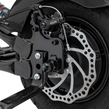 Crni Motocikl Chopper Warrior, Crna Motor Na Akumulator 12