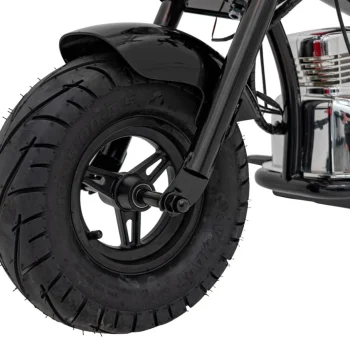 Crni Motocikl Chopper Warrior, Crna Motor Na Akumulator 16
