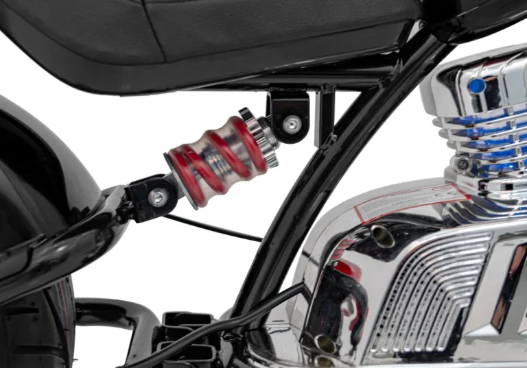 Crni Motocikl Chopper Warrior, Crna Motor Na Akumulator 17