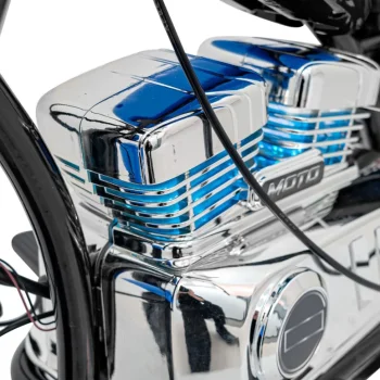 Crni Motocikl Chopper Warrior, Crna Motor Na Akumulator 19