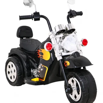 Crni Motocikl Hot Chopper, Crna Motor Na Akumulator 11