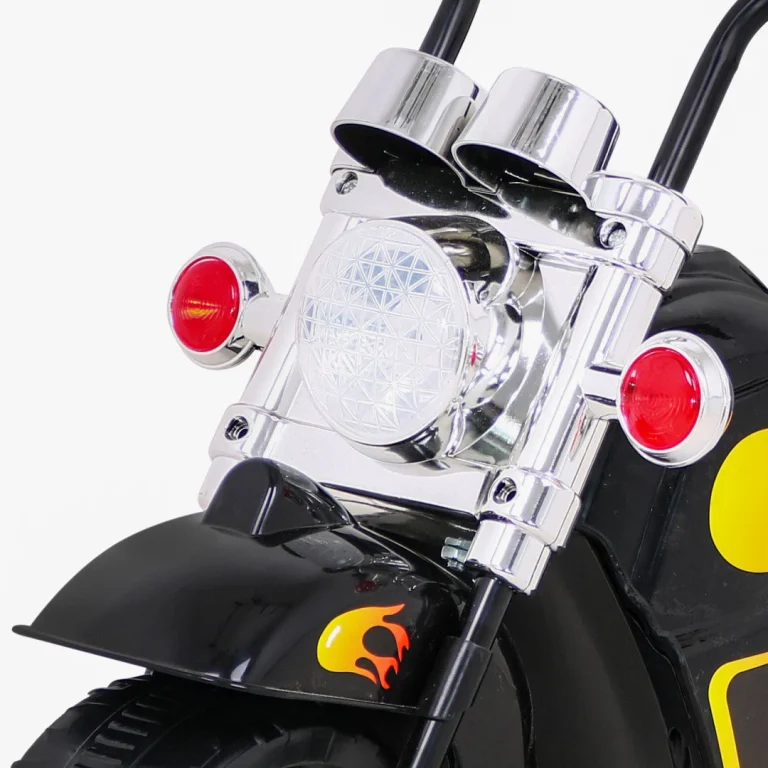 Crni Motocikl Hot Chopper, Crna Motor Na Akumulator 12