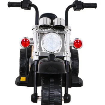 Crni Motocikl Hot Chopper, Crna Motor Na Akumulator 3