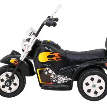 Crni Motocikl Hot Chopper, Crna Motor Na Akumulator 4
