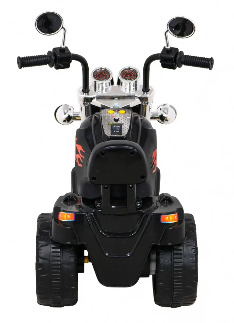 Crni Motocikl Hot Chopper, Crna Motor Na Akumulator 6