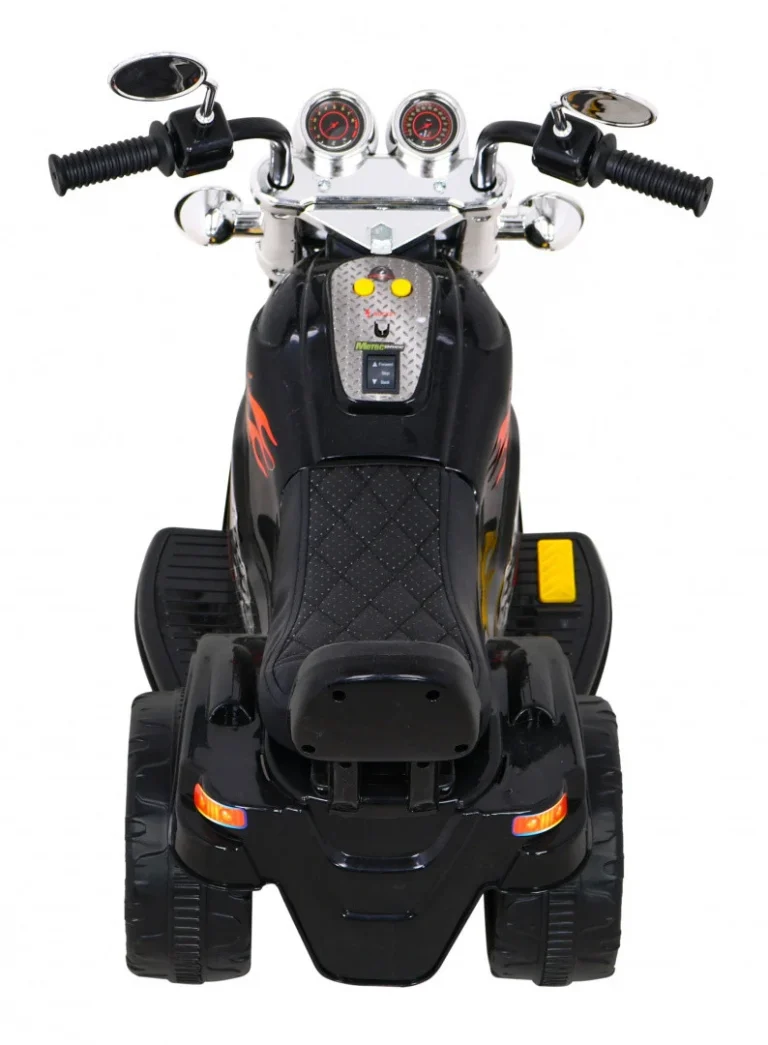 Crni Motocikl Hot Chopper, Crna Motor Na Akumulator 7