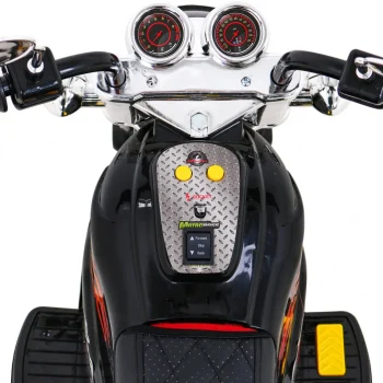 Crni Motocikl Hot Chopper, Crna Motor Na Akumulator 8