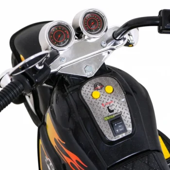 Crni Motocikl Hot Chopper, Crna Motor Na Akumulator 9