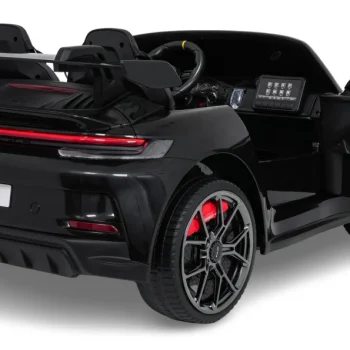 Crni Trkaći Automobil Porsche 911 Gt3 Za Djecu, Crna 10