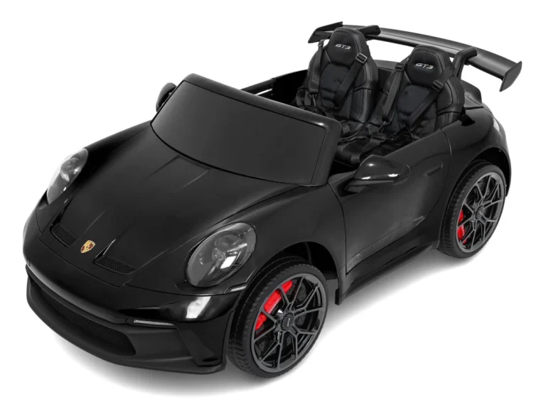 Crni Trkaći Automobil Porsche 911 Gt3 Za Djecu, Crna 15