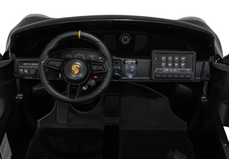 Crni Trkaći Automobil Porsche 911 Gt3 Za Djecu, Crna 16