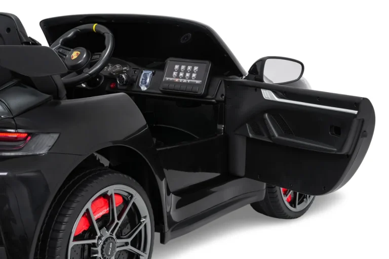 Crni Trkaći Automobil Porsche 911 Gt3 Za Djecu, Crna 19
