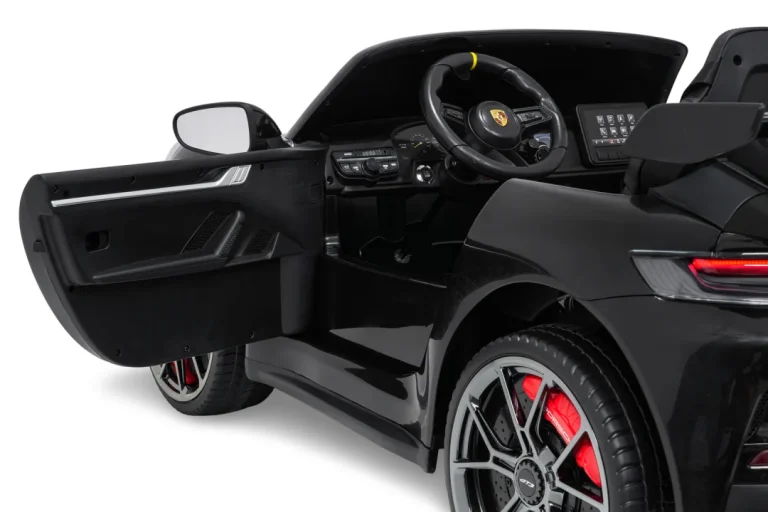 Crni Trkaći Automobil Porsche 911 Gt3 Za Djecu, Crna 20
