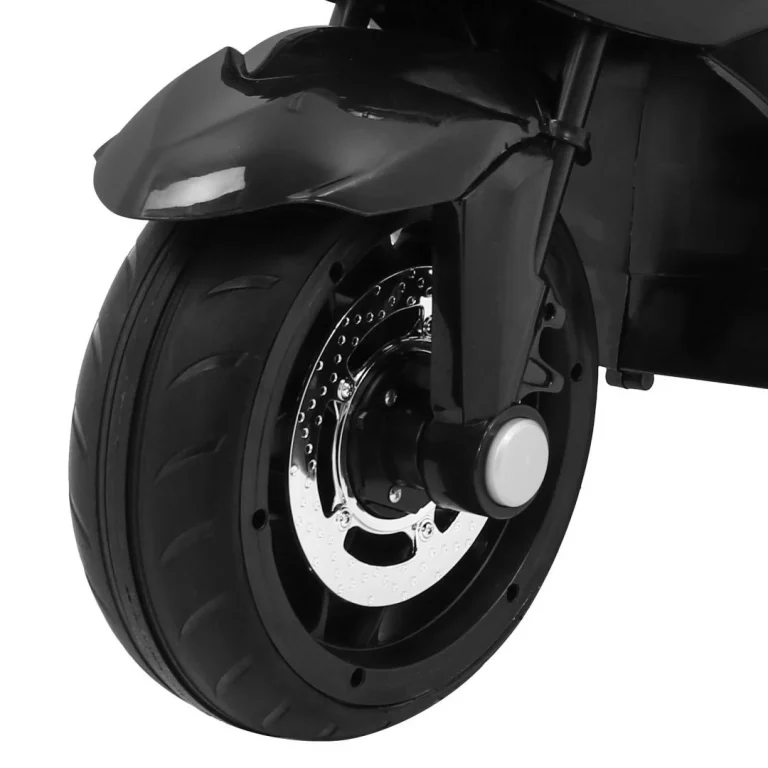 Crni Trkački Motocikl, Crna Motor Na Akumulator 14