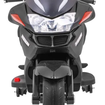 Crni Trkački Motocikl, Crna Motor Na Akumulator 5