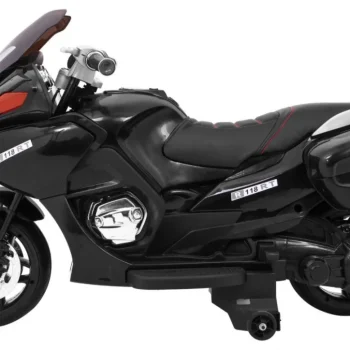 Crni Trkački Motocikl, Crna Motor Na Akumulator 6