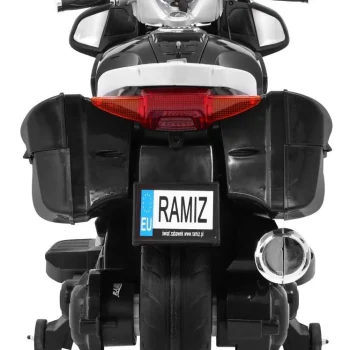 Crni Trkački Motocikl, Crna Motor Na Akumulator 8