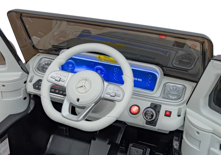 Crno Vozilo Mercedes Benz Eqg Auto Na Akumulator 11