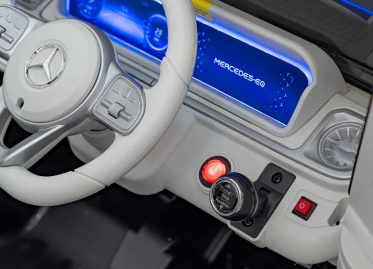 Crno Vozilo Mercedes Benz Eqg Auto Na Akumulator 12
