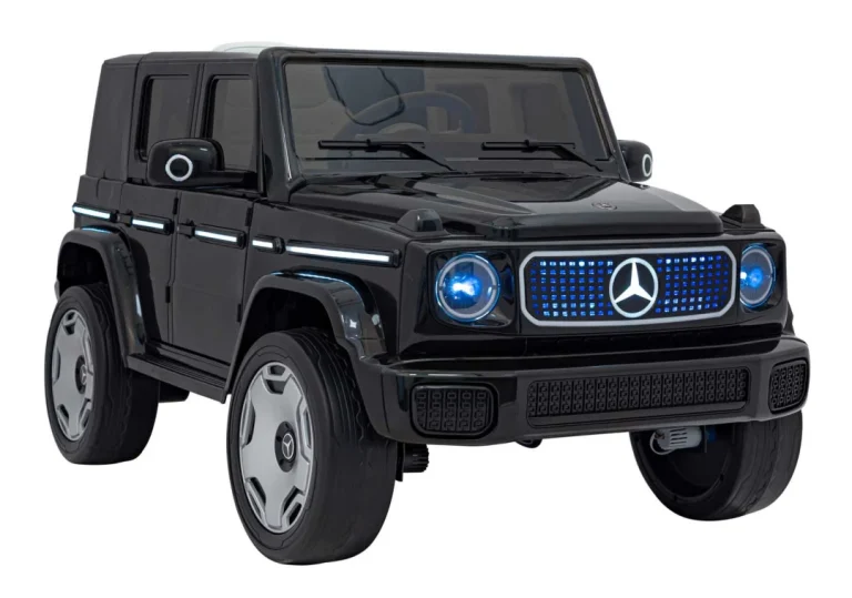 Crno Vozilo Mercedes Benz Eqg Auto Na Akumulator 4