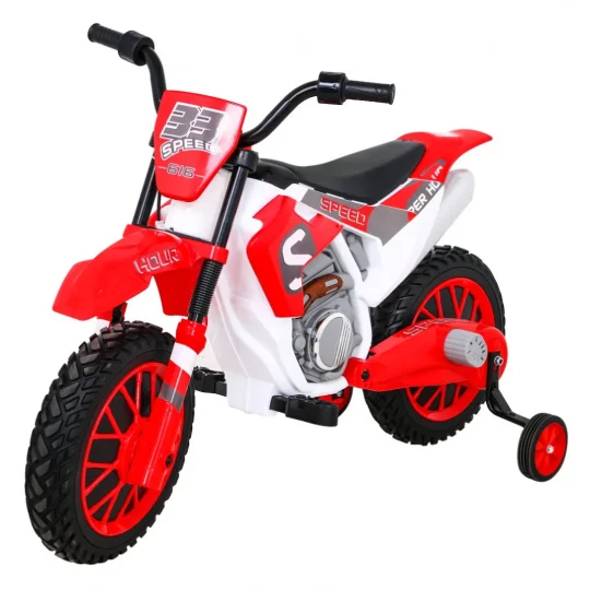 Cross Super Speed Crveni Motocikl, Crvena Motor Na Akumulator 1