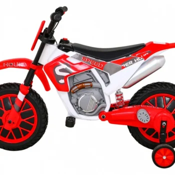 Cross Super Speed Crveni Motocikl, Crvena Motor Na Akumulator 4