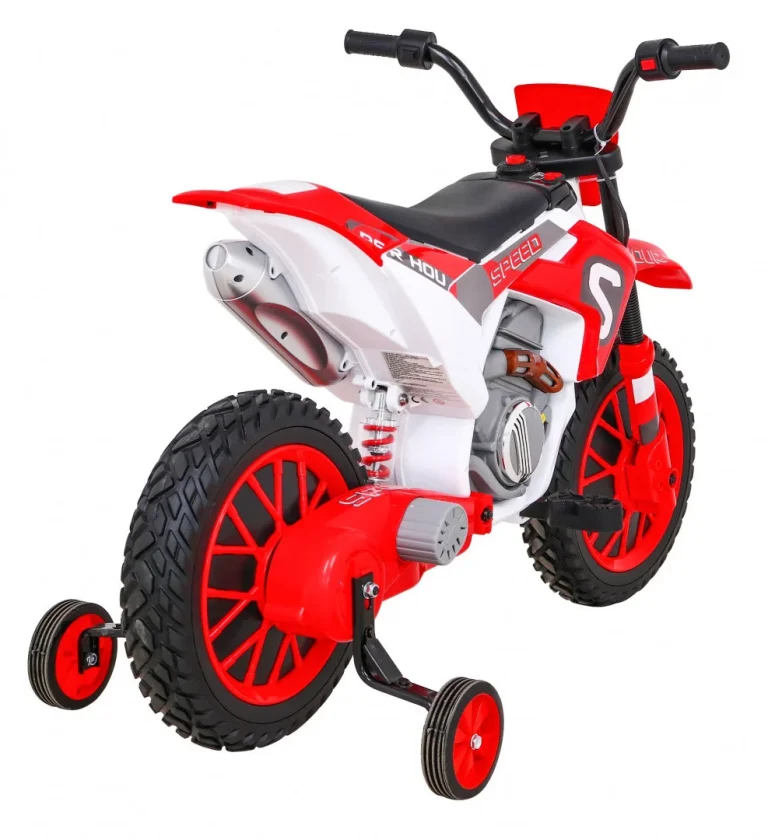 Cross Super Speed Crveni Motocikl, Crvena Motor Na Akumulator 7