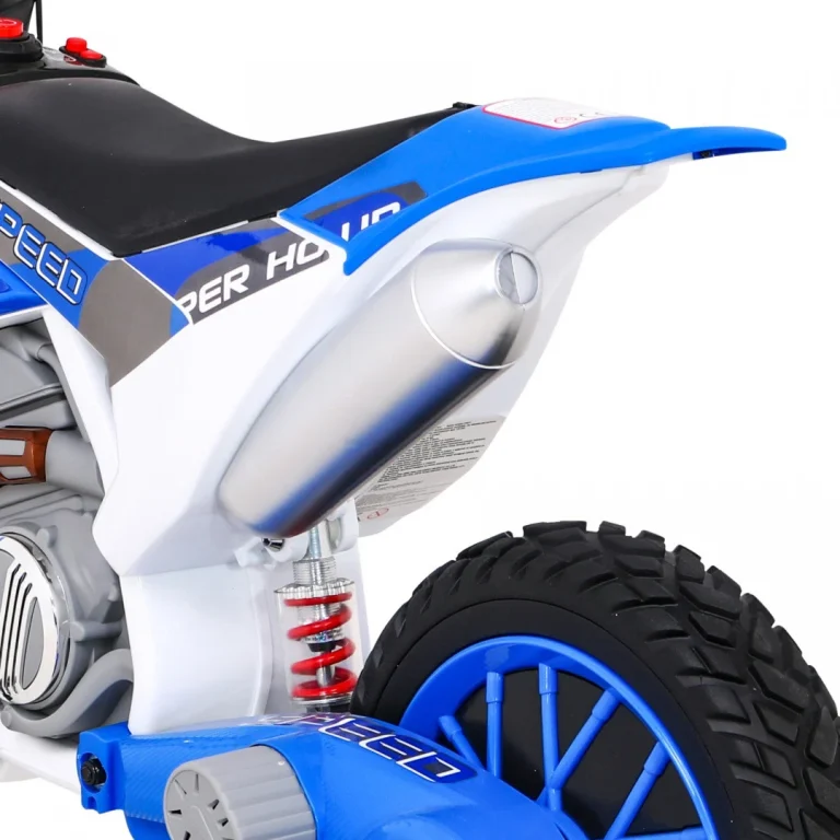 Cross Super Speed Plavi Motocikl, Plava Motor Na Akumulator 11