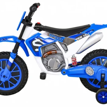 Cross Super Speed Plavi Motocikl, Plava Motor Na Akumulator 5