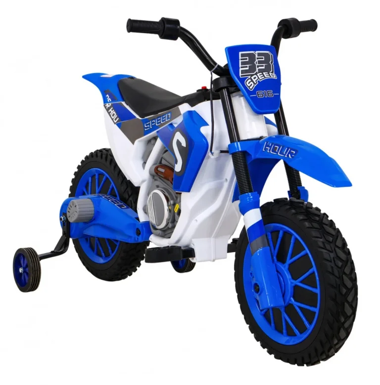 Cross Super Speed Plavi Motocikl, Plava Motor Na Akumulator 9