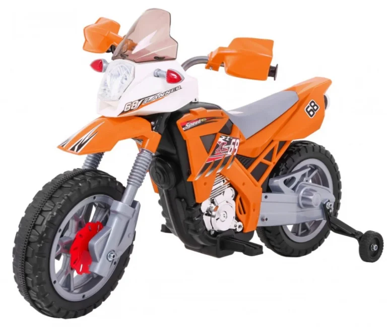 Cross Motocikl Na Akumulator, Narančasti Motor Na Akumulator 1
