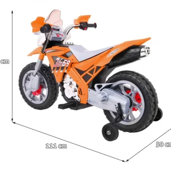 Cross Motocikl Na Akumulator, Narančasti Motor Na Akumulator 2