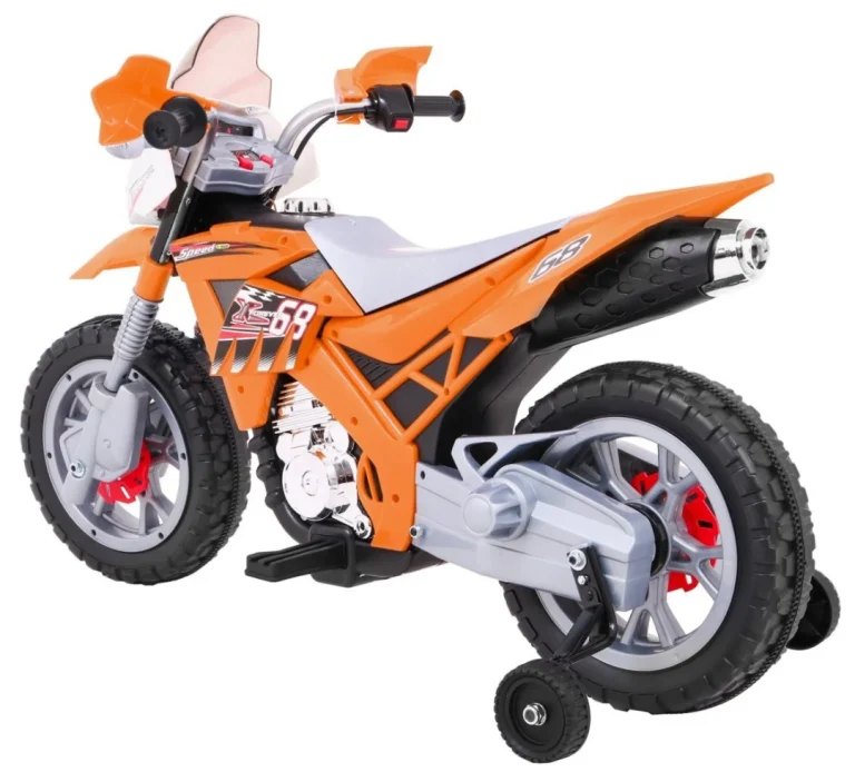 Cross Motocikl Na Akumulator, Narančasti Motor Na Akumulator 5
