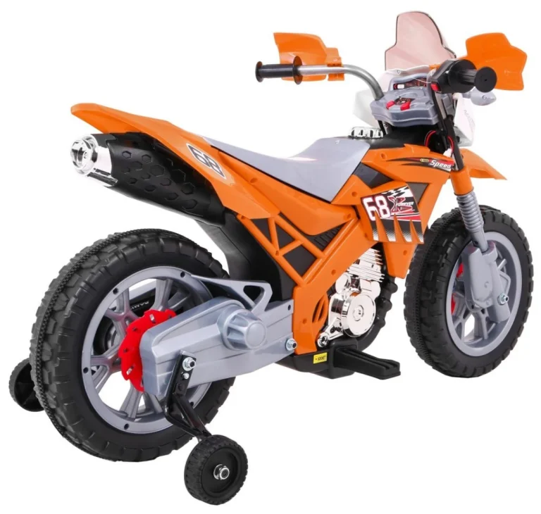Cross Motocikl Na Akumulator, Narančasti Motor Na Akumulator 7