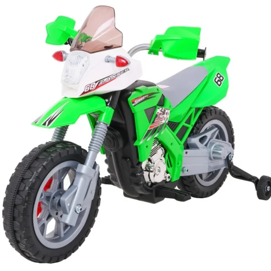 Cross Motocikl Na Akumulator, Zeleni Motor Na Akumulator 1