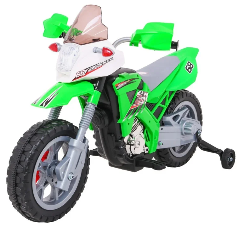 Cross Motocikl Na Akumulator, Zeleni Motor Na Akumulator 1
