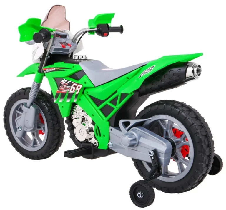 Cross Motocikl Na Akumulator, Zeleni Motor Na Akumulator 4