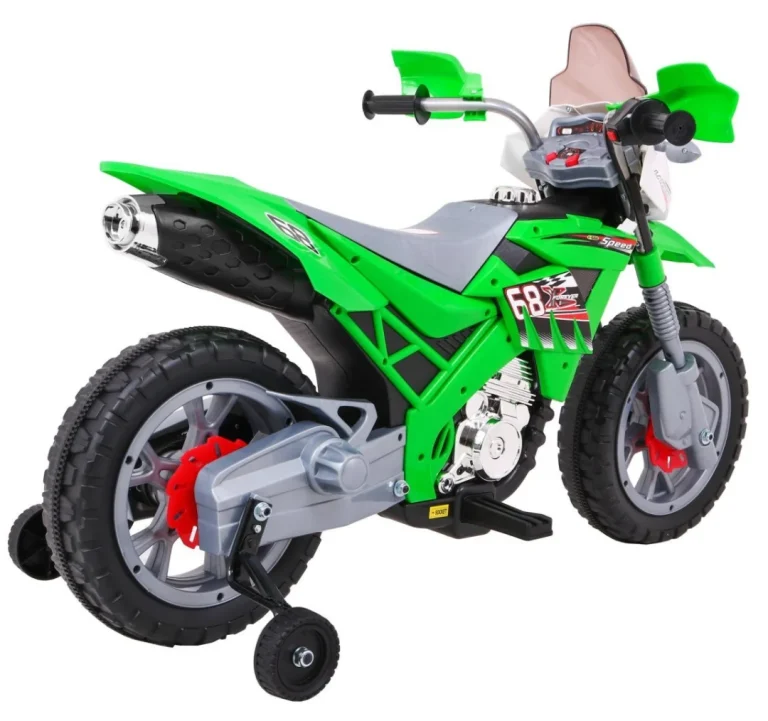 Cross Motocikl Na Akumulator, Zeleni Motor Na Akumulator 7