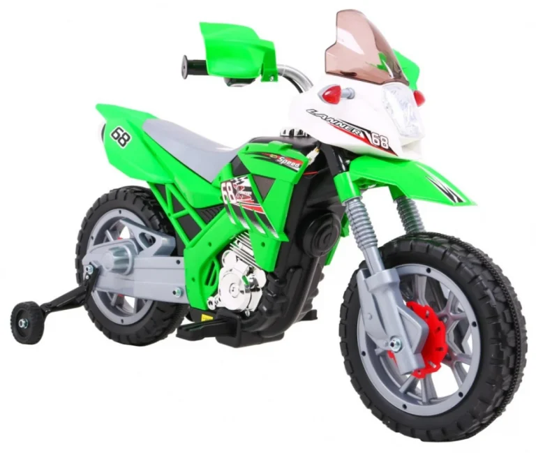 Cross Motocikl Na Akumulator, Zeleni Motor Na Akumulator 8